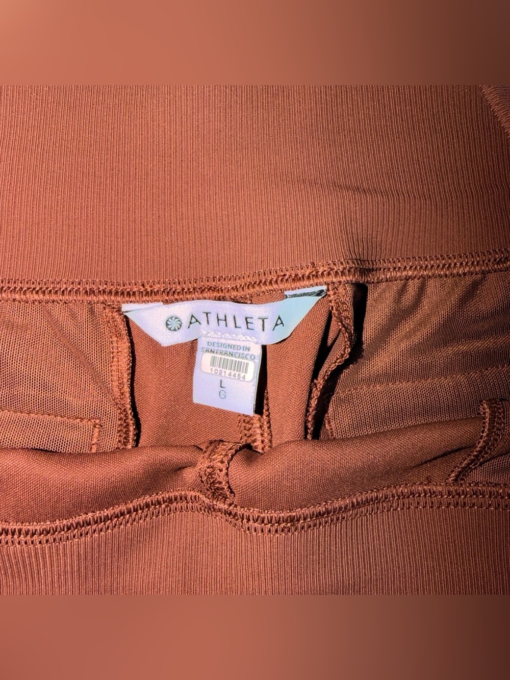 Athleta Venice Flare Travel City Pant in Mahogany Women’s Size L - Picture 6 of 8
